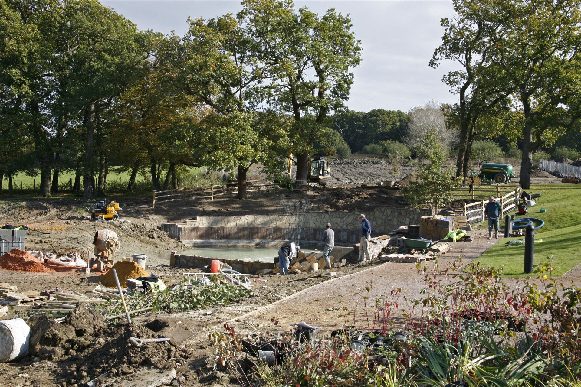 Groundworks and hard construction — Apex Sports Pitches